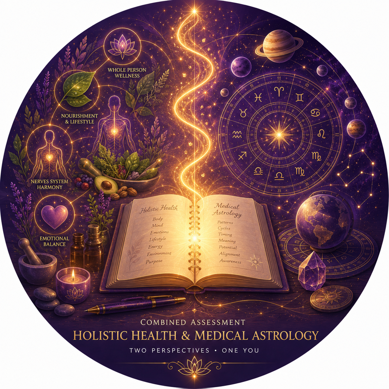 Combined Holistic Health and Medical Astrology Assessment