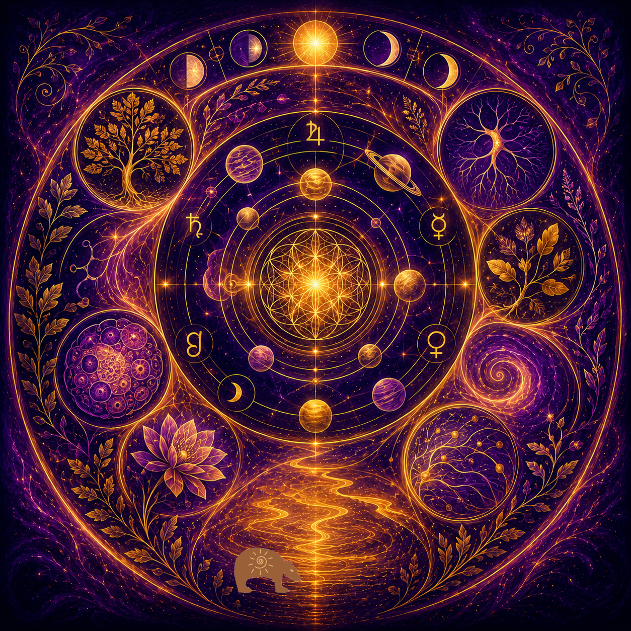 Medical Astrology Guide symbolic image