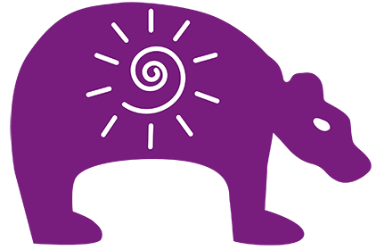 Dancing Bear symbol for retreat and certification